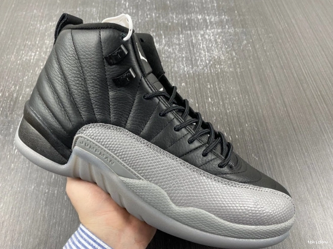 Rep TBkick Grey Black Jordan Wolf CT8013-019 12 Air 0705